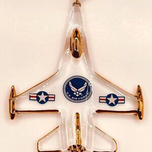 U.S. Air Force F-16 Jet Ornament Military Christmas Gift